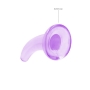 DILDO NON-REALISTIC CRYSTAL CLEAR 5 /11,5 CM MORADO REALROCK
