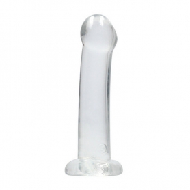 DILDO NON-REALISTIC CRYSTAL CLEAR 7 /17 CM TRANSPARENTE REALROCK