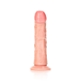 DILDO CURVED REALISTIC 6 /15.5 CM FLESH REALROCK