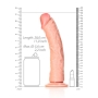 GODE CURVED REALISTIC 10 /25.5 CM FLESH REALROCK