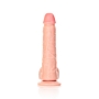 REALROCK STRAIGHT REALISTIC DILDO WITH BALLS AND SUCTION CUP 7 /18 CM FLESH