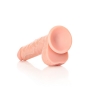 REALROCK STRAIGHT REALISTIC DILDO WITH BALLS AND SUCTION CUP 7 /18 CM FLESH