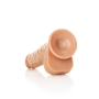 GODE RÉALISTE AVEC TESTICULES STRAIGHT 7 /18 CM REALROCK