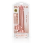 REALROCK STRAIGHT REALISTIC DILDO WITH BALLS AND SUCTION CUP 8 /20.5 CM FLESH 