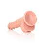 DILDO REALISTA CON TESTICULOS STRAIGHT 8 /20.5 CM FLESH REALROCK