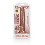 GODE RÉALISTE AVEC TESTICULES STRAIGHT 8 /20.5 CM REALROCK