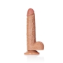 GODE RÉALISTE AVEC TESTICULES STRAIGHT 8 /20.5 CM REALROCK