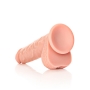 REALROCK STRAIGHT REALISTIC DILDO WITH BALLS AND SUCTION CUP 9 /23 CM FLESH
