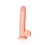 GODE RÉALISTE AVEC TESTICULES STRAIGHT 9 /23 CM REALROCK