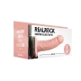 STRAP-ON CREUX AVEC VIBRATION 6 /15,5 CM FLESH REALROCK