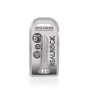 DILDO STRAIGHT REALISTIC CRYSTAL CLEAR 6 /14.5 CM TRANSPARENTE REALROCK