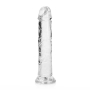GODE STRAIGHT REALISTIC CRYSTAL CLEAR 7 /18 CM TRANSPARENT REALROCK