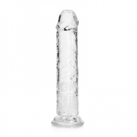 GODE STRAIGHT REALISTIC CRYSTAL CLEAR 7 /18 CM TRANSPARENT REALROCK