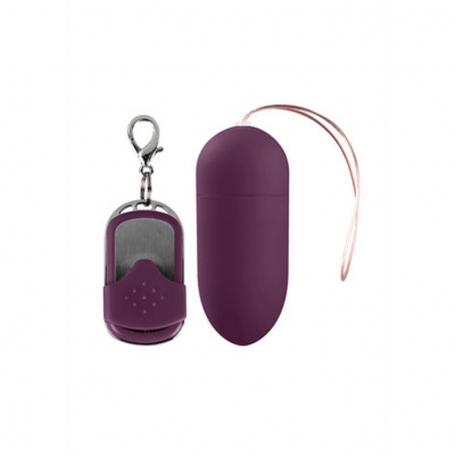 HUEVO VIBRADOR CON MANDO A DISTANCIA L MORADO SHOTS TOYS