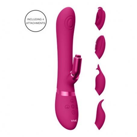 VIBRATEUR ETSU PULSE WAVE G-SPOT RABBIT ROSE VIVE