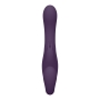 VIVE SUKI VIBRATING STRAPLESS STRAP-ON RABBIT PURPLE