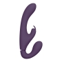 STRAP-ON SIN ARNÉS SUKI VIBRATING RABBIT MORADO VIVE