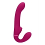 VIVE AI DUAL VIBRATING AIR WAVE TICKLER STRAPLESS STRAPON
