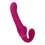 VIVE AI DUAL VIBRATING AIR WAVE TICKLER STRAPLESS STRAPON