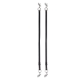 OUCH! XTREME LABIA SPREADER WITH CLAMPS BLACK