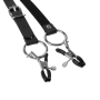 SEPARADOR XTREME LABIA SPREADER WITH CLAMPS NEGRO OUCH!