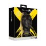 OUCH! EXTREME BLACK MASK WITH BLONDE PONYTAIL 