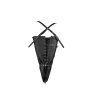RESTRICTION DU BRAS LACE-UP FULL SLEEVE NOIR XTREME OUCH!