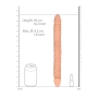 DILDO DOBLE 14 / 36 CM REALROCK