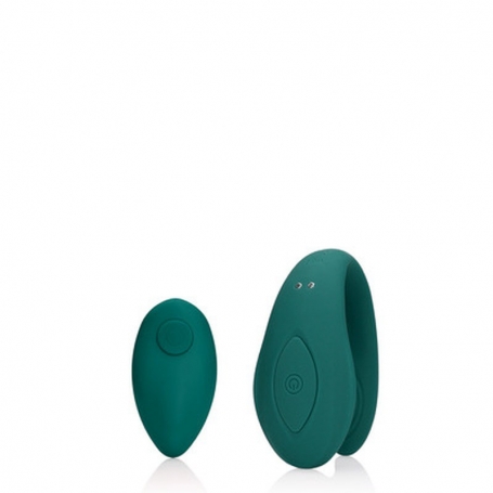 VIBRATEUR DE COUPLE AVEC TÉLÉCOMMANDE BIMINI BLUE LOVELINE