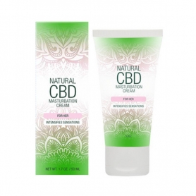 PHARMQUESTS NATURAL CBD MASTURBATION CREAM FOR HER 2 FL OZ 50 ML 