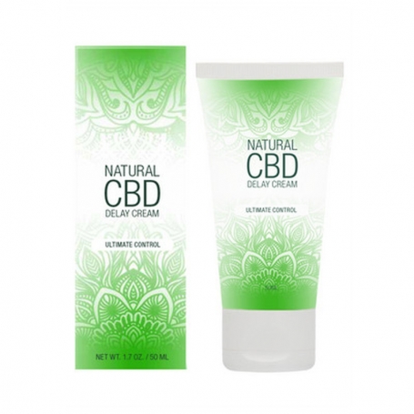 CRÈME RETARDATEUR NATURAL CBD 2 FL OZ 50 ML PHARMQUESTS