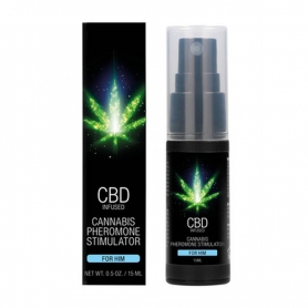 PHARMQUESTS CBD CANNABIS PHEROMONE STIMULATOR FOR HIM 0.5 FL OZ 15 ML