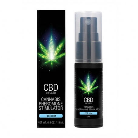 PHARMQUESTS CBD CANNABIS PHEROMONE STIMULATOR FOR HIM 0.5 FL OZ 15 ML