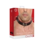 OUCH! DELUXE BONDAGE COLLAR RED