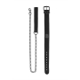 COLLIER EN NÉOPRÈNE NOIR AVEC LAISSE OUCH!