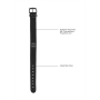 OUCH! NEOPRENE COLLAR WITH LEASH
