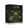 ESPOSAS PARA PUÑOS Y TOBILLOS CON HOGTIE GLOW IN THE DARK OUCH!