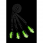 ENSEMBLE DE RESTRICTIONS DE LIT FLUORESCENT GLOW IN THE DARK OUCH!