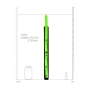 COLLIER AVEC LAISSE GLOW IN THE DARK OUCH!