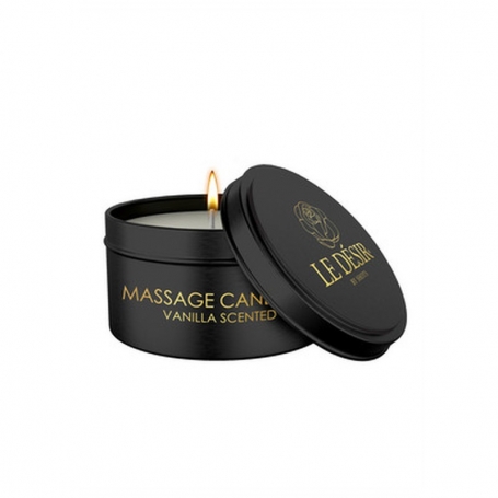 LE DÉSIR EROTIC MASSAGE CANDLE VANILLA SCENTED 100 GR