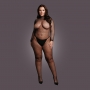 CATSUIT RÉSEAUTAGE TAILLE REINE NOIR LE DÉSIR