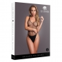 LE DÉSIR BODY WITH FISHNET STRUCTURE BLACK
