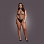 BODY DE REJILLA NEGRO TALLA REINA LE DÉSIR