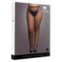 LE DÉSIR STOCKINGS WITH SMALL FISHNET STRUCTURE BLACK QUEEN SIZE