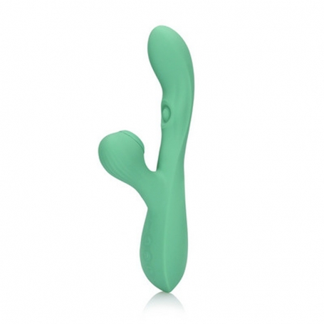 LOVELINE PULSE WAVE AND TONGUE FLICKERING RABBIT VIBRATOR BLUE GRASS