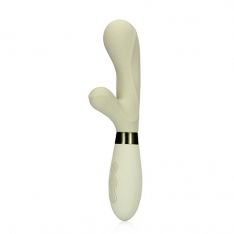 VIBRATEUR RABBIT EN SILICONE MISTY GREEN LOVELINE
