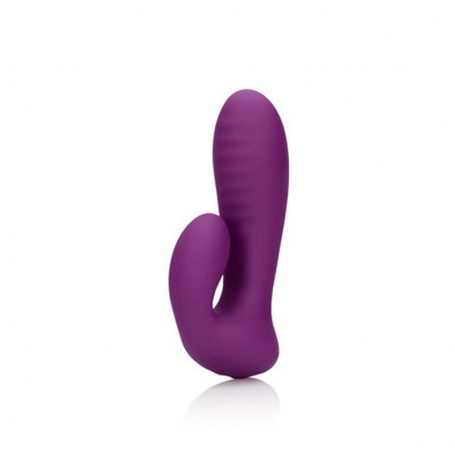 VIBRATEUR ULTRA SOFT SILICONE G-SPOT ORCHIDEE PURPLE LOVELINE
