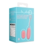 LOVELINE ULTRA SOFT SILICONE EGG VIBRATOR WITH REMOTE CONTROL PINK ARABESQUE