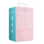LOVELINE ULTRA SOFT SILICONE EGG VIBRATOR WITH REMOTE CONTROL PINK ARABESQUE