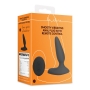 PLUG ANAL AVEC VIBRATION ET TÉLÉCOMMANDE SMOOTH VIBRATING LICORICE BLACK LOVELINE